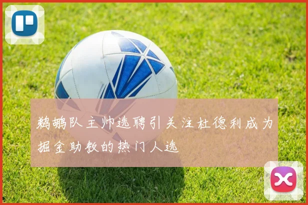 鹈鹕队主帅选聘引关注杜德利成为掘金助教的热门人选